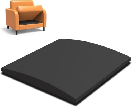 Couch Kissen Unterstützung für Sagging Sitz, 20“x 20“ High-Density Foam Sofa Kissen Unterstützung für unter den Kissen, Sofa Kissen Ersatz für Sektional Sofa (Schwarz-1Stück)
