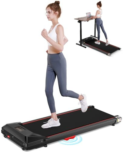 Sperax Walking Pad Laufband für Zuhause 1-6 KMH Eignet Sich für den Gebrauch bei der Arbeit Geringe Geräuschkulisse