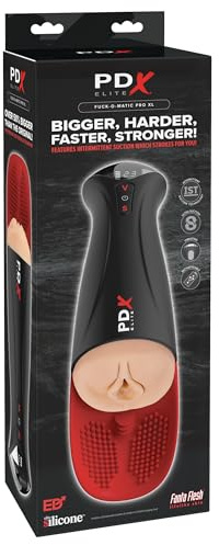 PDX Elite Fuck-O-Matic Pro XL Masturbator, Light, 34.9 cm