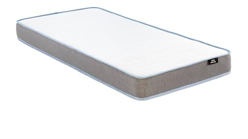 Snuggle Beds Essential Bunk Memory Foam Mattress – Medium – Memory Foam & Open Coil Springs – 16cm Depth – Bunk Bed Safe – Single Sided – Rolled (Small Double)