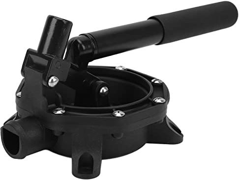 Pompe À Eau de Relevage Eaux Usées, Pompe de Cale Manuelle, Aluminium 45 L/min 720 GPH - Auto - Amorçante, Diaphragme Robuste, Usage Marine et Bateaux