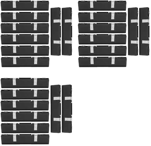 Qomcsrl 24 Pezzi nel Alluminio per PC, Dissipatore di, Dissipatore di, Dissipatore di Raffreddamento per Memoria RAM DDR, Radiatore di Memoria Desktop DDR2 DDR3 DDR4