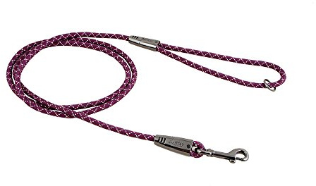 Hurtta Casual Rope Hunde Leine, Lingon/River, 1/3 in x 6 ft