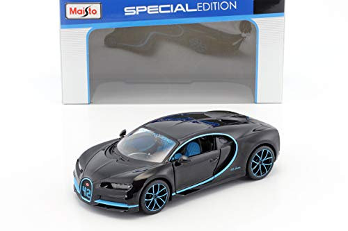 Maisto Bugatti Chiron schwarz 1:24