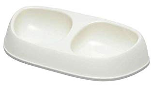 Moderna Sensi Bowl Doppelnapf - Weiß