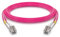 10Gtek LC zu LC OM4 Multimode Duplex 3-meter, LWL Glasfaser Patchkabel Fibre Optic Patch Cable 50/125μm LSZH für MMF SFP SFP+ Transceiver, Magenta