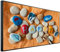 Ecowelle Infrarotheizung mit Bild | 750 Watt | 60x120 cm | Infrarot Heizung| | Made in Germany| i 181 Steine