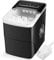 Ice Maker Machine Counter Top, Ice Cube Maker Machine Ready in 6-13 Mins Ice Cubes 12kg in 24 Hrs, Ice Machines for Home with Scoop & Removable Basket