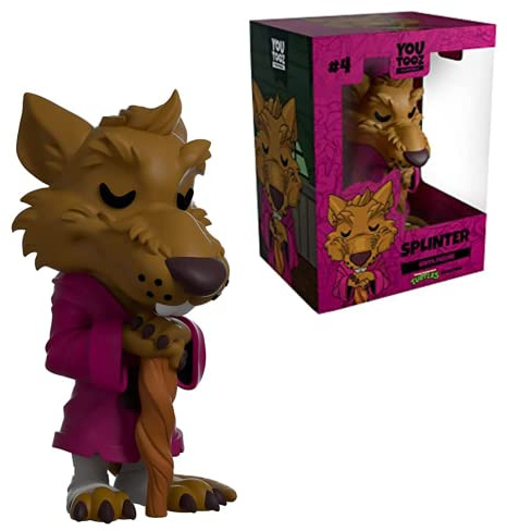 Youtooz Splinter 4.3 Inch Vinyl Figure, Collectible Master Splinter Teenage Mutant Ninja Turtles Figure by Youtooz Teenage Mutant Ninja Turtles Collection