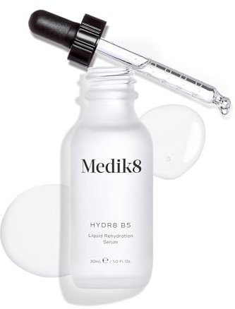 Medik8 Hydr8 B5 - Liquid Rehydration Serum With Hyaluronic Acid - Replenishes, Smooths & Plumps Skin - Ideal For Normal to Sensitive Skin Types - 30ml