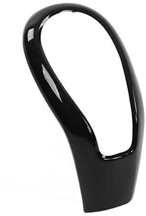 Pomo Palanca de Cambios Para Volvo XC60 S60 V60 V40 S80 13-17, Cubierta De Cabeza De Cambio Negra, Perilla De Palanca De Cambios, Pegatina De Marco De Repuesto pomo coche