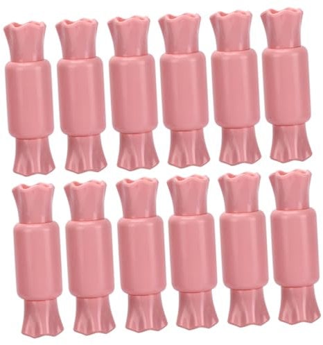 FRCOLOR Pack of 20 Candy Lip Gloss Empty for Lip Balm Cute Lip Gloss Makeup Bag Cosmetic Bag DIY Bottle Milk Bottle Lip Gloss Tube Lip Gloss Tube