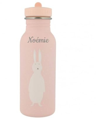 Ma Fabrique Perso - Grande Gourde Métallique - Enfant - Personnalisable (Lapin)