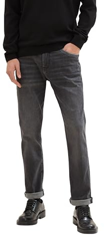 TOM TAILOR Herren Josh Regular Slim Jeans, 10210 - Grey Denim, 32/34