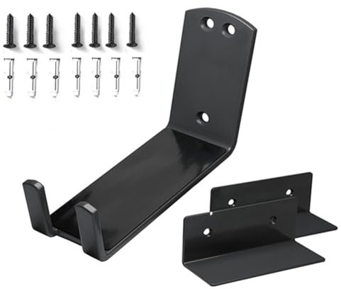 beiyaiey Wall-Mounted Bicycle Pedal Mounting Bracket Heavy-Duty Bicycle Fixed Hook Pedal Bicycle Storage Bracket Easy Install Easy to Use