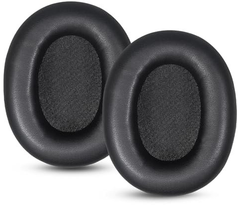 Joghaw Replacement Ear Pads for Headphones - Compatible for Sony INZONE H9（WH-G900N） H7（WH-G700） | Premium Protein Leather Cushions with Soft Memory Foam for Comfort - Black