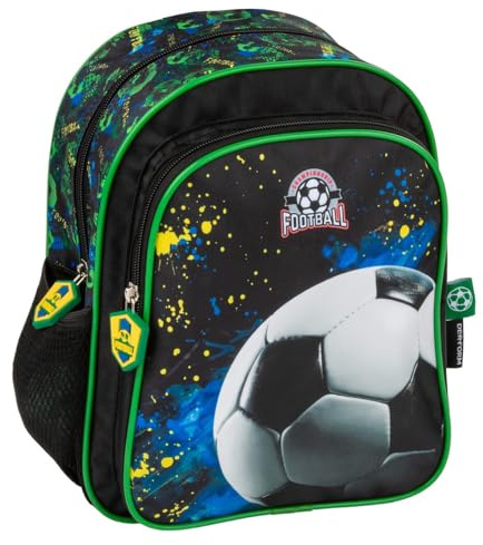 Derform Fussball Kinder Rucksack 28 cm Kindergarten Tasche Football