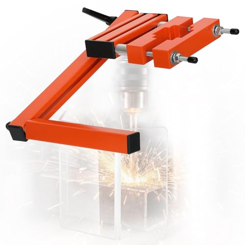 DPG - ES1 Drill Press Guard, Safety Shield with Flip Up Feature, Fits 2 to 4 Inch Diameter Columns, Adjustable Protective Cover for Small and Mid - si