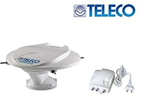 Teleco Wing 22 28dB TV Antena - Televisión Antennas (White, 50 m, 28 dB, UHF, VHF, DVB-T, 28 dB)