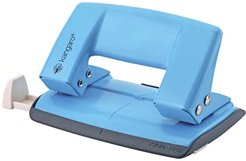 Locher Kangaro Aion-10G/s2, bis zu 10 Blatt, Metall, in PP-Box, türkis
