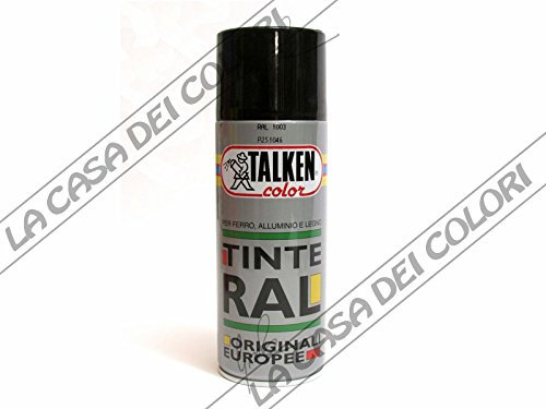 TALKEN - SPRAY - TINTE RAL NITROACRILICHE - 400 ml - RAL 7005 grigio topo