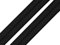 maDDma 1m Falzgummi 20mm Faltgummi elastisches Einfassband Schrägband Saumband Farbwahl, Farbe:Graphitgrau