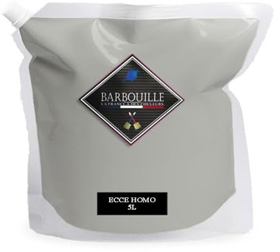 Peinture Grège Acrylique - Ecce Homo - Aspect Satin - Peinture Mur, Plafond, Boiserie & Balcon - Lessivable - Séchage En 30 min - COV A+ - Fabriquée En France - 5 L - BARBOUILLE