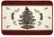 Avanti Linens Spode Badematte, Baumwolle, Badezimmerteppich, Urlaub, Badezimmer, Dekoration, Weihnachtsbaum, Tartan-Kollektion