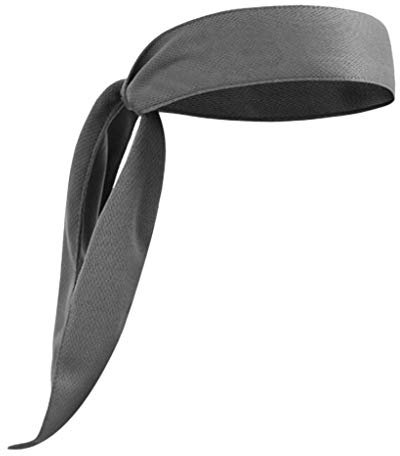 Sharplace Sport Stirnband Tennis Schweißband Piraten Stirnband Sport Schweißband Fitness Gym Haarband Strap für Laufen, Volleyball, Yoga, Stirnbänder für Damen und Herren, Grau