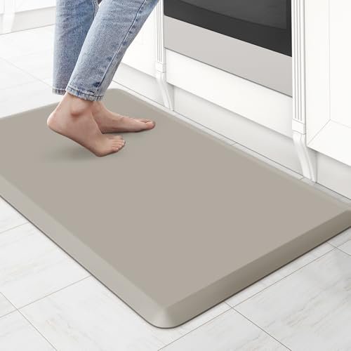 KitchenClouds Khaki, 43,9 x 71,1 cm, Anti-Ermüdungsmatte