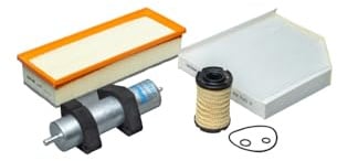 PURFLUX Filterset Filtereinsatz Kompatibel mit AUDI A4 Avant 8K5, B8 A1292 AH269 FCS754
