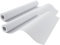 AKOLAFE Zeichenpapierrolle, 44 cm x 25 m, weißes Transparentpapierrolle für Künstler, 70 g/m², großes und dickes Malen, Skizzierpapier, Rolle für Malen, Kunst und Handwerk, 2 Stück