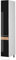 Vicco Apothekerschrank Fame-Line, Schwarz-Eiche Hochglanz/Weiß, 30 cm