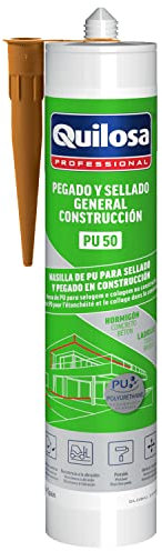 QUILOSA Masilla Poliuretano Marrón Cartucho 300 ml.