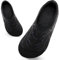 Kinder Badeschuhe Schwimmschuhe Wasserschuhe Jungen Baby Strandschuhe Aquaschuhe Schnell Trocknend für Beach Pool(JiaoYin Schwarz20/21)