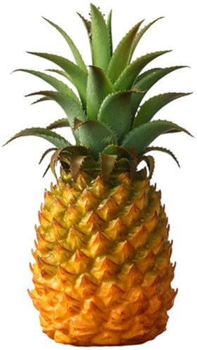 Sanfly Plastik Ananas Ornament Künstliche Früchte Dekor Lebensee Ananas Spielzeug Hawaiianer Früchte Dekoration Simulation Obst Ornamente Für Tisch
