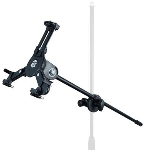 keepdrum K M 19790 Tablet-Stativ-Halterung + MSA067 Galgen-Arm zum Anschrauben an Stative/Rohre