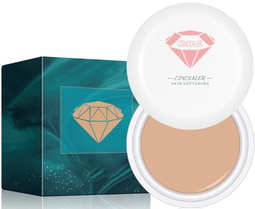 Vabrloy Concealer Contour Palette,Concealer Full Coverage,Concealer Makeup Palette,Cremige Mischbare Farbtöne Korrigiert & Kaschiert Augenringe, Hautunreinheiten, Wasserdicht Langanhaltend#130