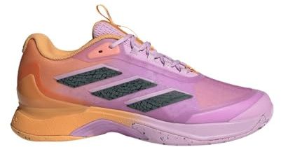 adidas Women's Avacourt 2 Tennisschuhe, Hazy Orange Legend Ivy Bliss Flieder, 42 EU