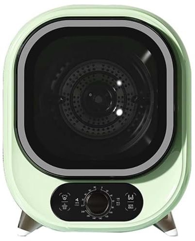 Secadora de ropa portátil de condensación pequeña con capacidad de 5 kg, secadora compacta de centrifugado pequeño, secado con ventilación, carga de 0,8 kg, eficiencia energética, ideal para espacios