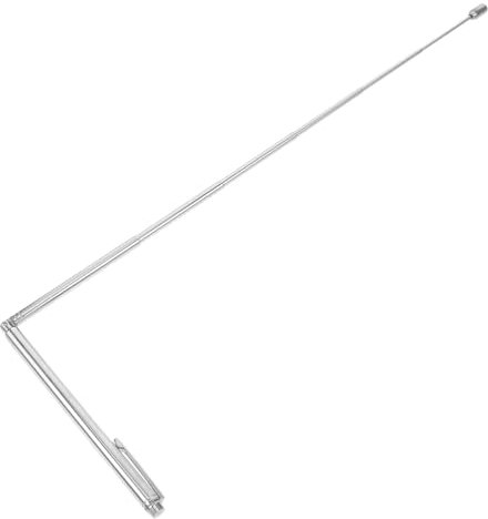 ARTIBETTER Règle Xunlong Tige De Feng Shui Baguettes De Sourcier De Sourcier En Métal De Sourcier Utile Outil De Divination Outil Divinatoire Durable Silver Laiton