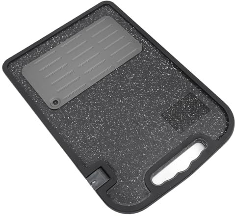 Plateau de décongélation, planche à découper antidérapante 2 en 1 pour la cuisine (L)