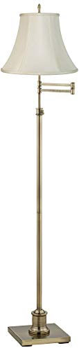 wall lamp Westbury Imperial Creme Bell Brass Swing Arm Floor Lamp wall lamp