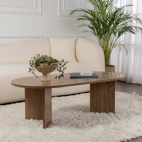 Dmora Couchtisch Parrano 119x60x40h cm Braun