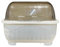 DimyFew Organizador de Escurridor de Platos para Utensilios de Cocina con Escurridor Y Tapa