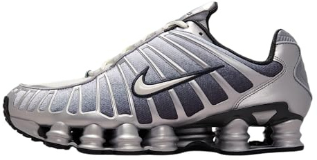 Nike Shox TL Men's Shoes (Metallic Silver/Wolf Grey/Anthracite/Summit White) Size 8.5