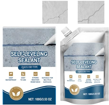 Heavy-Duty Concrete Crack Repair Adhesive,Concrete Crack Filler,Slab Con/crete Cra/ck Waterproof Repair Sealant,Quick-Drying Grouting Adhesive,Adh/esive for Sealing Household Floor Wall Roof Cracks