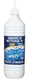 PHEBUS 1L de vinaigre surpuissant 14° en Gel aromatisé à la Menthe