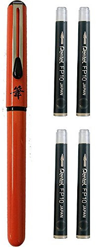 Pentel Arts - PentelArts Stylo pinceau Brush Pen, Corps Orange (GFKPF-AX)