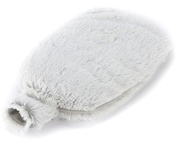 Warmies Microwavable Bottle, Microwavable Heat Pad with French Dried Lavender, Microwavable Marshmallow Grey Colour